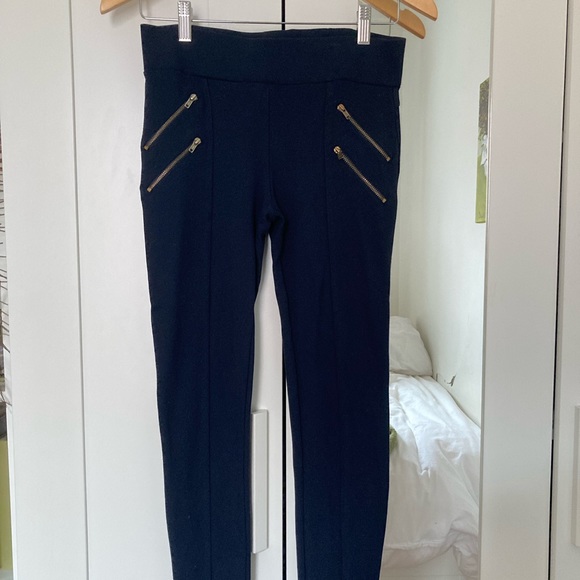 Zara Navy Blue Leggings - Picture 3 of 5